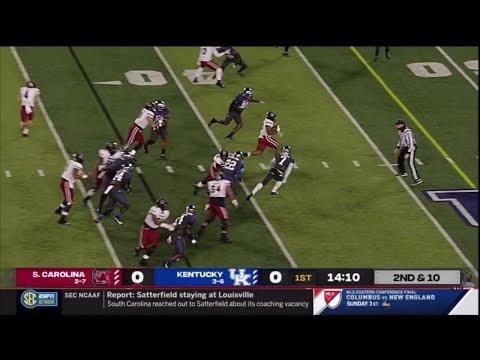 2020 USC vs Kentucky - Kevin Harris 20 Yd Run