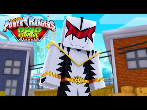 Minecraft: RANGER BRANCO APARECEU - POWER RANGERS DINO CHARGE Ep.20 ‹‹ P3DRU ››