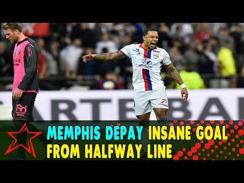 Memphis Depay insane goal from halfway line