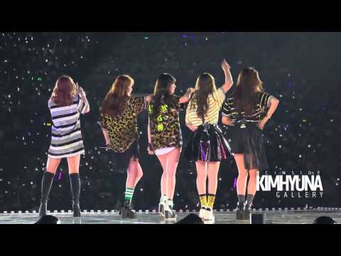 FANCAM 140607 4MINUTE 이름이 뭐예요   HYUNA 현아 @ DREAM CONCERT