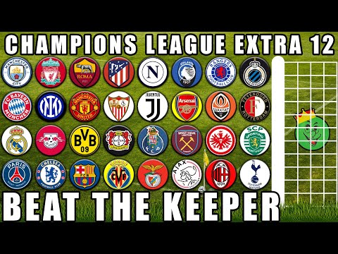 Champions League Extra 12 - Beat The Keeper Marble Race / Marble Race King