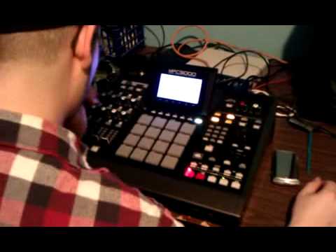 M. Natural messing around in the B natural studio