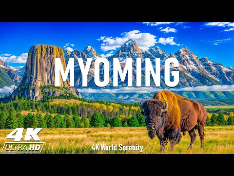 Wyoming 4K – From Yellowstone to the Tetons | Discover the Untamed American West