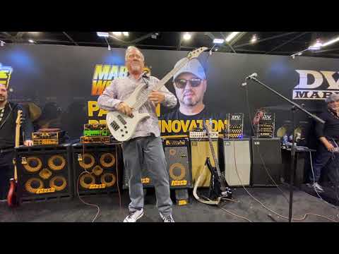 Brian Bromberg! WinterNAMM2020- Markbass Booth