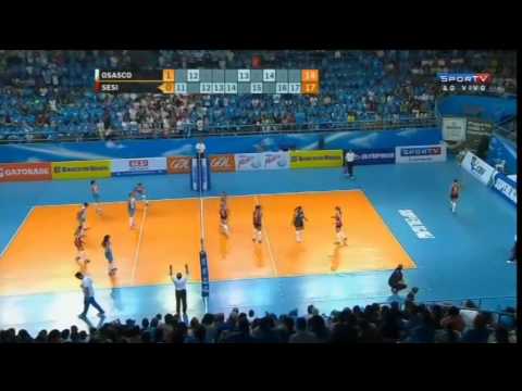 Molico/Nestlé x SESI-SP - SF1 - Superliga Feminina 2013/2014