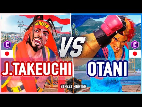 SF6 🔥 John Takeuchi (Rashid) vs Otani (Luke) 🔥 Street Fighter 6