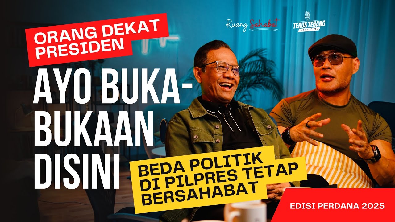 PERDANA DI 2025. SALING BUKA, BEDA POSISI POLITIK | RUANG SAHABAT EPS 5