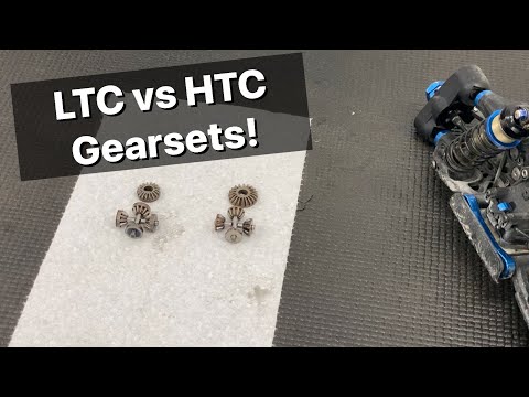 HTC vs LTC differential gears EXPLAINED! Team Associated RC8 Platform