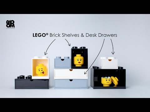LEGO Brick 8 dėžė, pilka video