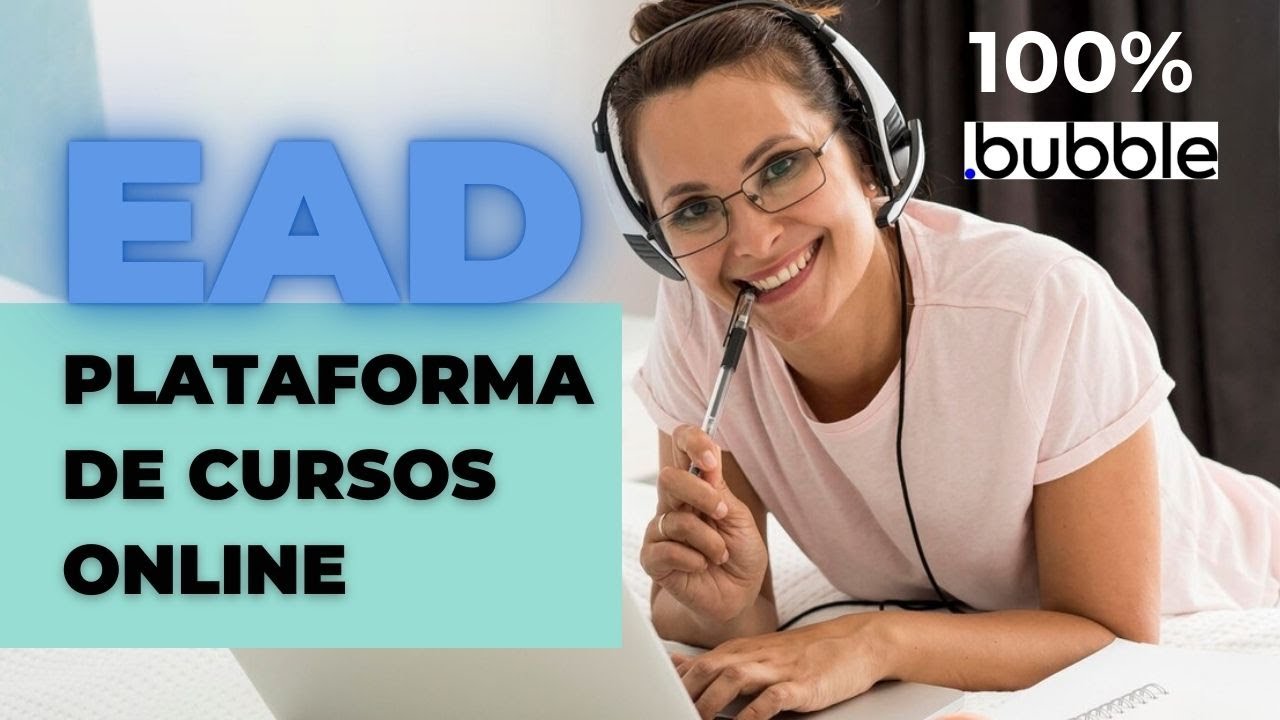 Projeto EAD Cursos online | feito em Bubble No code