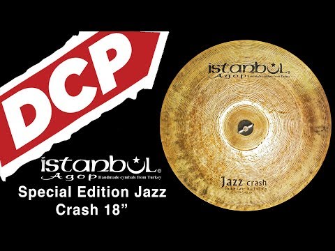 Istanbul Agop Special Edition Jazz Crash Cymbal 18" 1397 grams SEC18