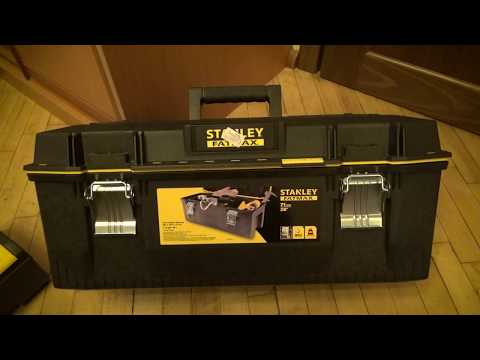 STANLEY įrankių dėžė STRUCTRAL FOAM BOX 28" 1-93-935 video