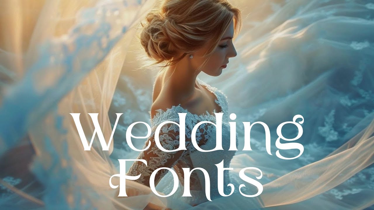 Top 20 Fonts for Dreamy Wedding Stationery