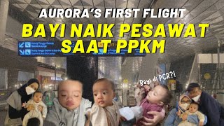 Download lagu BabyVlog #3 Bayi 5 Bulan Naik Pesawat Saat PPKM Harus PCR?! | Dinni Rifani mp3