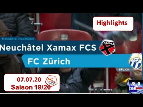 Highlights: FCS Neuchatel Xamax vs FC Zürich (07.07.2020)