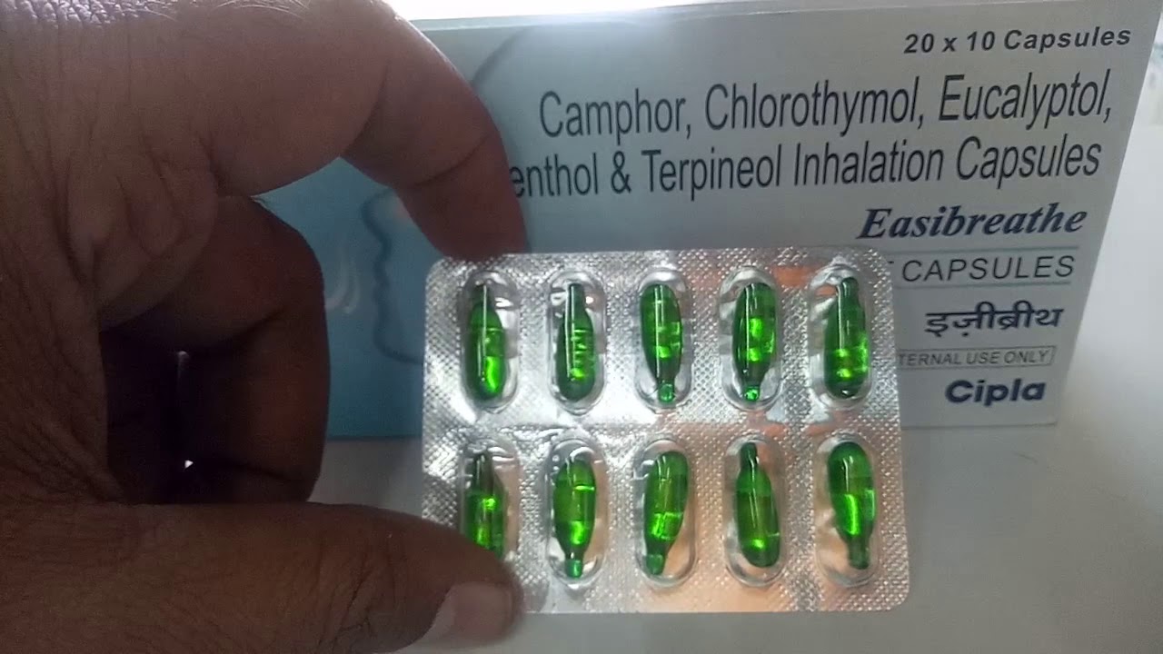 Easibreathe Inhalant Capsules - Uses, Side-effects, Reviews in hindi
