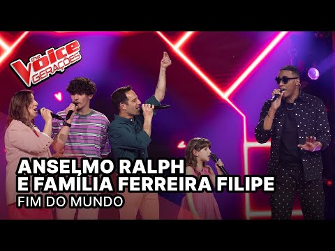 Anselmo Ralph e Família Ferreira Filipe - "Fim do Mundo" | Provas Cegas | The Voice Gerações 2025