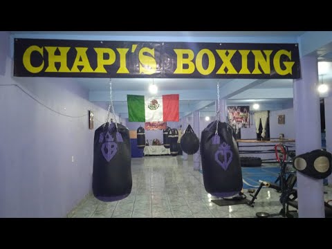 Team Chapi's Boxing San Mateo Atenco secion de sparring con alumnos de Chapi Vega