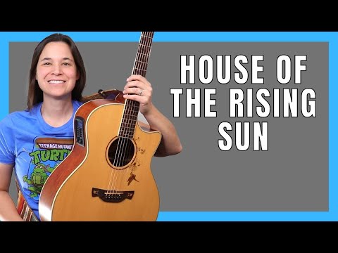 STEP-BY-STEP House of the Rising Sun Guitar Lesson to Sound Just Like The Record!