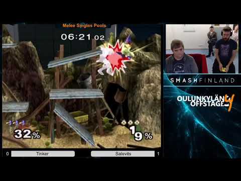 Oulunkylän Offstage 4 - Melee Singles - Pools - Tinker(Falco) vs Salevits(Sheik)