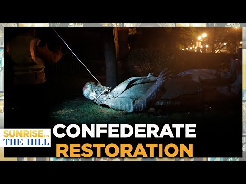 CONFEDERATE Albert PIKE Statue TOPPLED During 2020 Protests To Be REINSTATED, Trump EO | SUNRISE