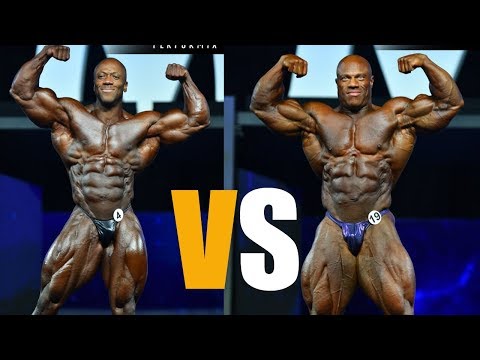 PHIL HEATH VS SHAWN RHODEN | 2018 OLYMPIA PREJUDGING...