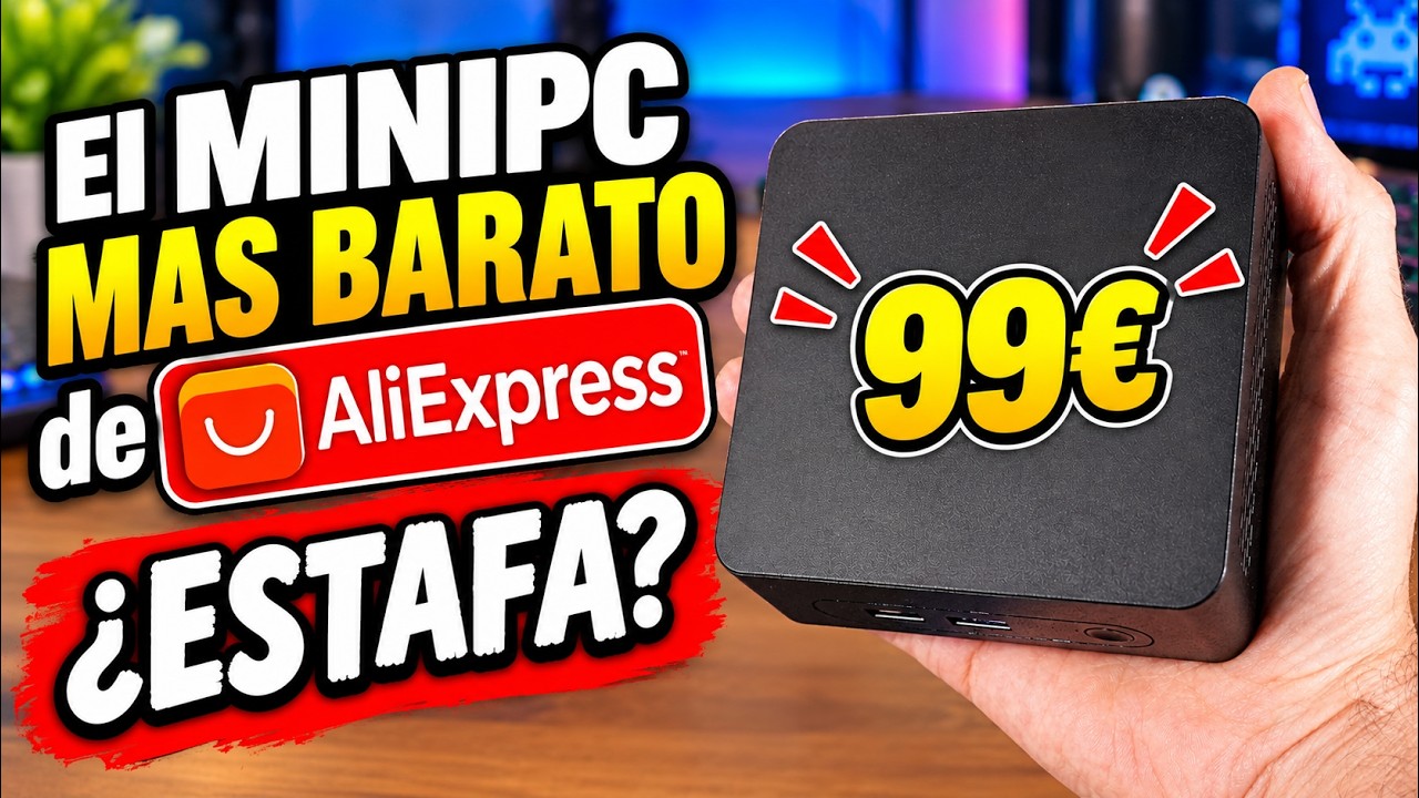 COMPRÉ un MINI PC de 100€ en Aliexpress y recibí ESTO