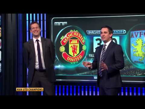 Gary Neville Interviews   Funny HD