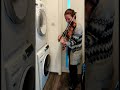 Duet with my washing machine 😂 the washing machine song #violin #shorts #iphone