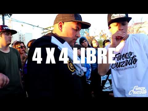 SILENCIO VS FESIM Y BLADE  8VO FUEGO CRUZADO BATTLES