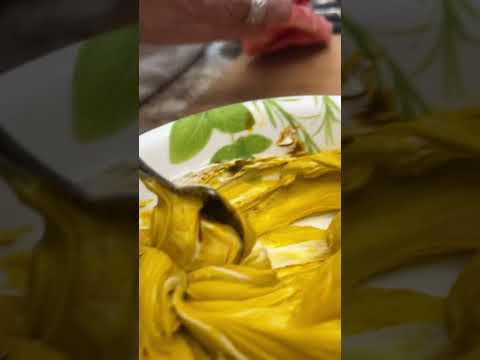 Ginger Bread Cookies Yellow Mix! #Shorts