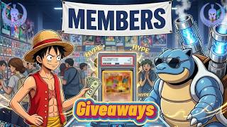🔴 - FREE Pokémon SLABS & SINGLES For MAY MEMBERS GIVEAWAYS!?!? LIVE Pokémon Store, & RACES!