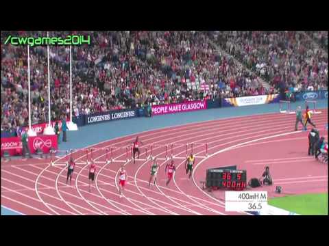 Men's 400m Hurdles Round 1 Heat 3 | Commonwealth Games 2014