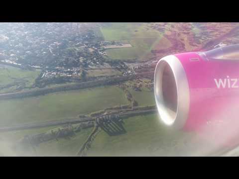 Wizzair lądowanie | landing | atterraggio | Rome - Ciampino CIA (26.12.2018)