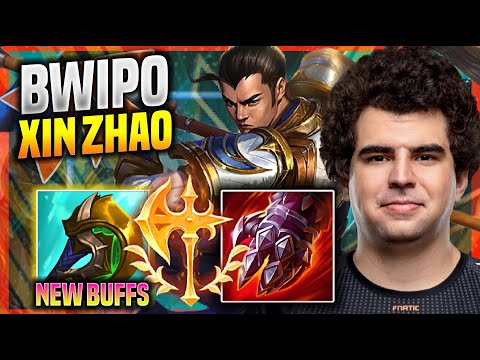 BWIPO THE NEW JUNGLE OF FNC IS A BEAST! - FNC Bwipo Plays Xin Zhao JUNGLE vs Lee Sin! |