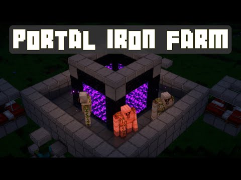 Insane Minecraft Iron Farm - 4000+ Iron per Hour!