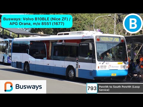 Busways: Volvo B10BLE (Nice ZF) / APG Orana, m/o 8557 (1677)