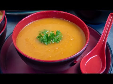 Velouté de potiron au lait de coco :Recette comorienne 🇰🇲