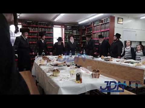 Skulener Rebbe Attend Bris Of An Einikel Of Rosh Yeshivas Meor Hatorah In Boro Park - Adar 5781