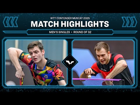 Thibault Poret vs Vladimir Sidorenko | MS R32 | WTT Contender Muscat 2026