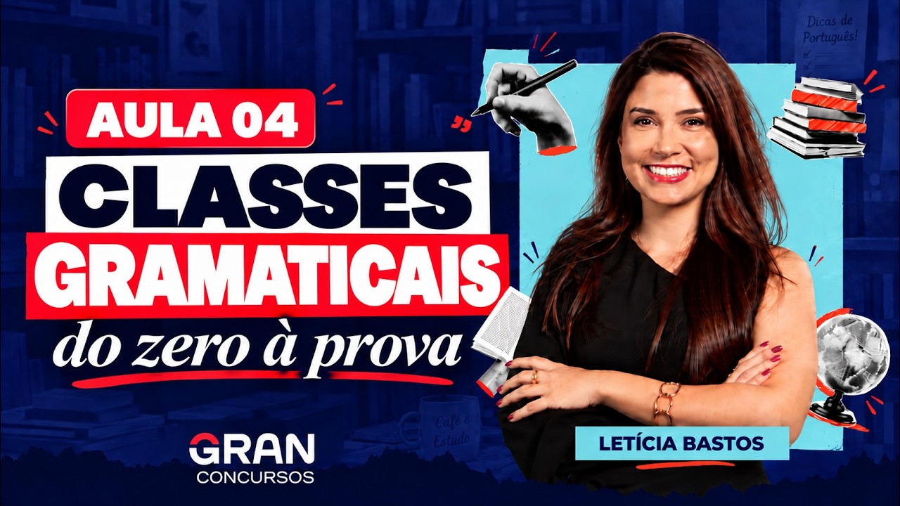 Como Identificar as Classes Gramaticais em Provas de Concurso | Português para Concursos | Aula 04
