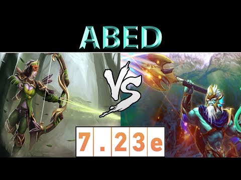 Abed [Windranger] vs [Huskar] ► High EU Ranked ► Dota 2 7.23e