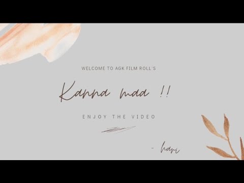 Manja Colour Sele - AGK Hari // Official Lyrics Video ||