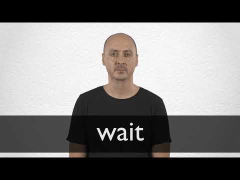 Part of a video titled How to pronounce WAIT in British English - YouTube