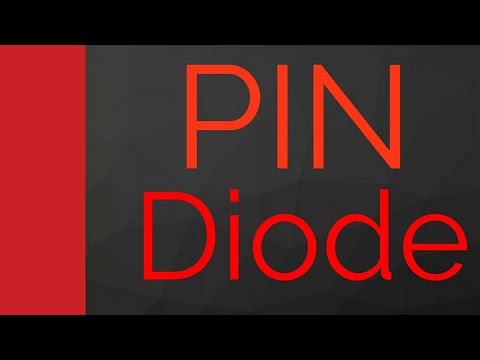 PIN Diode working Characteristics Biasing Applications in Diode Playlist by Engineering Funda