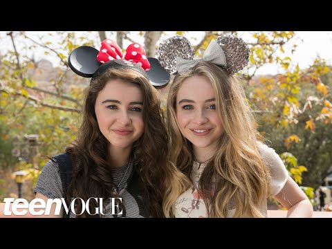 Sabrina Carpenter and Her Sister Play Word Association | Besties