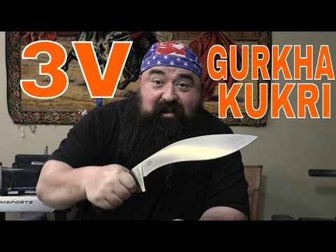 COLD STEEL 3V GURKHA KUKRI PLUS!!!