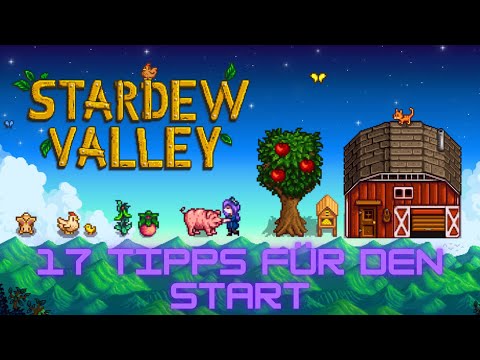 STARDEW VALLEY 👨‍🌾 17 Tips & Tricks for a Perfect Start & the Best Sword [German/Deutsch]