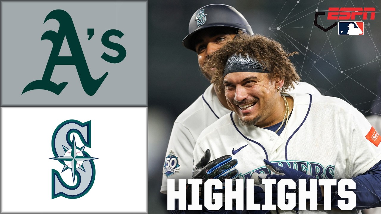 WALK-OFF HIT DELIVERED 🎉 Athletics vs. Seattle Mariners | Full Game Highlights | ESPN MLB