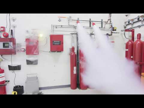CO2 fire suppression system